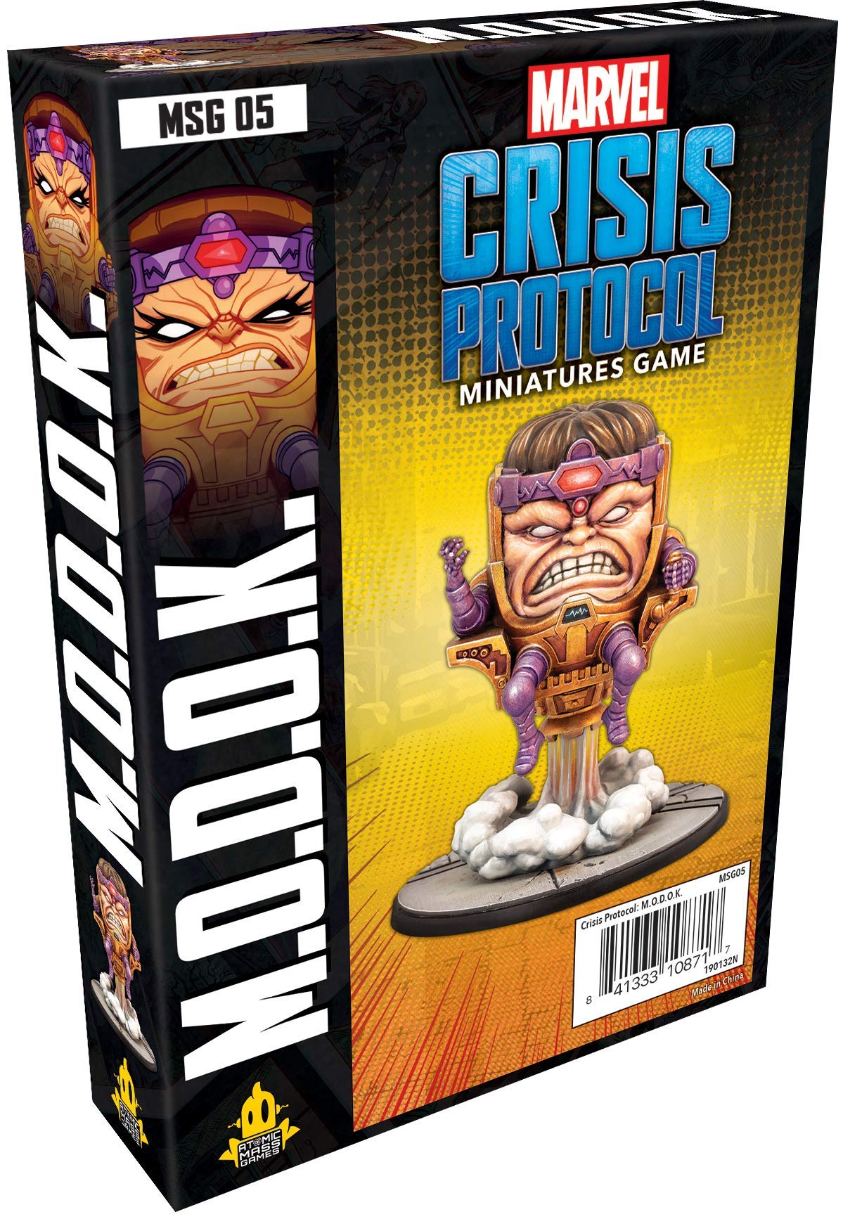 Atomic Mass Games, Marvel Crisis Protocol: Character Pack: M.O.D.O.K, Miniatures Game, Ages 10+, 2+ Players, 45 Minutes Playing Time
