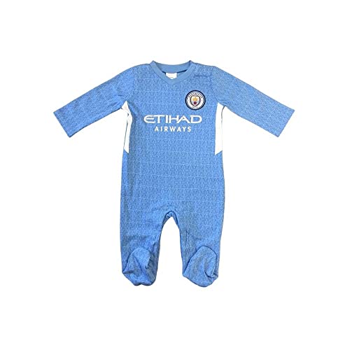 Manchester City Baby Sleepsuit 2021/22- 3/6 Months