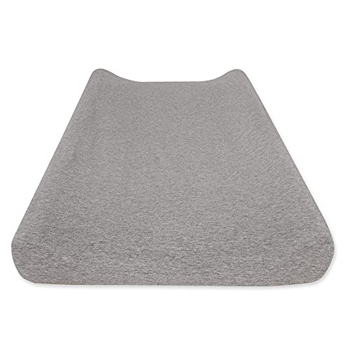 Burt's Bees Baby Solid Changing Pad Cover, Heather Grey by Burt's Bees Baby