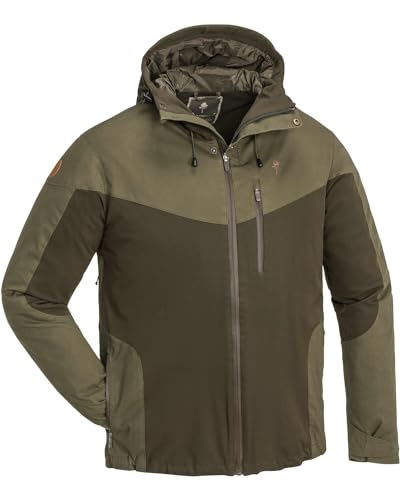 Pinewood Herren Finnveden Hybrid Extrem Jacke, Dark Oliv/Oliv, XL