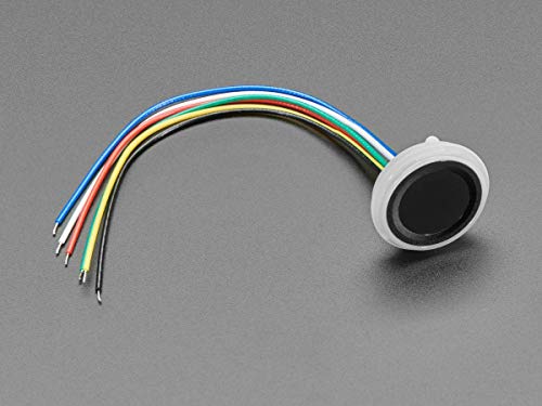 Adafruit Industries Ultraflacher runder Fingerabdrucksensor und 6-poliges Kabel