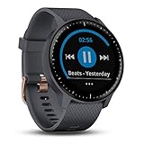 Garmin vívoactive 3 Music Granitblau GPS-Fitness-Smartwatch – Musikplayer, Garmin Pay, Sport-Apps