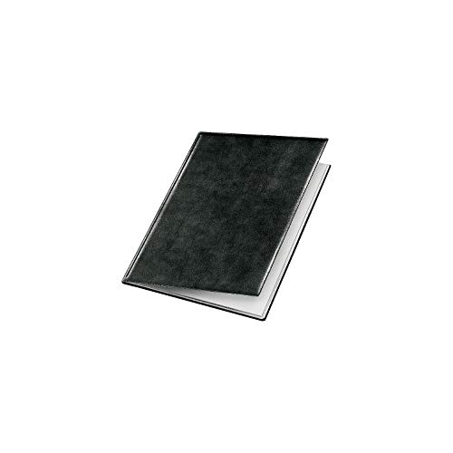 Veloflex 4402780 - Sichtbuch „de Luxe“ Exquisit DIN A4, Präsentationsmappe, Sichtmappe, Speisekartenmappe, schwarz, 1 Stück