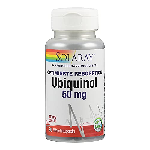 SOLARAY Ubiquinol CoQ10 50 mg, 100 g