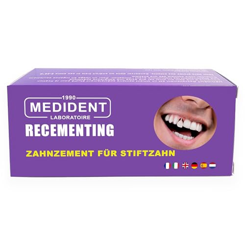 Zahnzement MEDIDENT© für Zahn auf der Stange