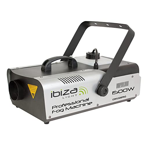 Ibiza LSM1500PRO Nebelmaschine, Schwarz