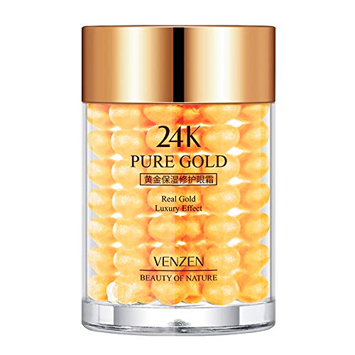 VENZEN 24K Gold Augencreme Real Luxury Effect Nourishment Hydrating 30g