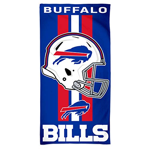 WinCraft NFL Buffalo Bills NFL Buffalo Bills Faser Strandtuch 4,1 kg 76,2 x 152,4 cm, mehrfarbig
