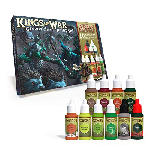 The Army Painter Kings of War Greenskins Paint Set