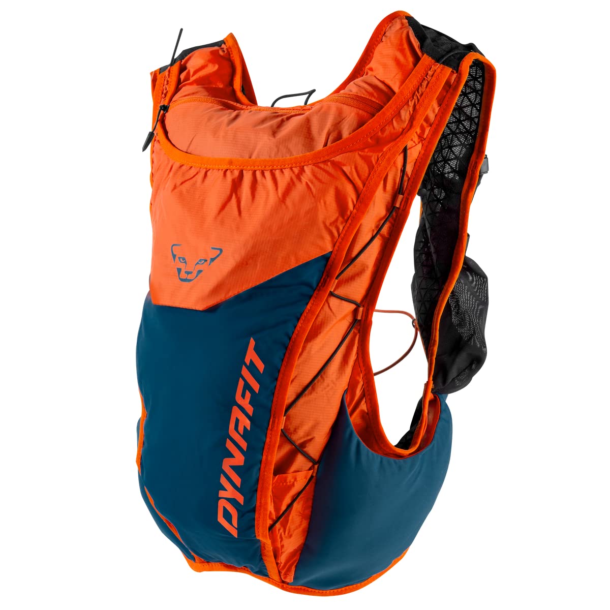 DYNAFIT Ultra 15 Backpack Colorblock-Blau-Orange, Laufrucksack, Größe L - Farbe Dawn - Petrol