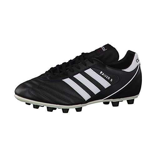 adidas - Kaiser 5, Herren Fußballschuhe,Schwarz (Black/Running White Ftw), 40 2/3 EU