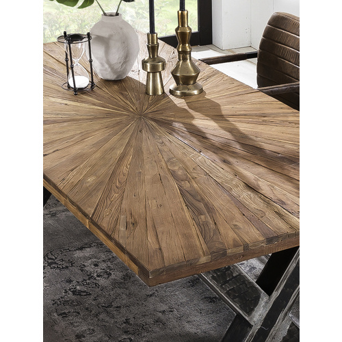 SIT Tisch »TABLES & CO«, HxT: 76 x 100 cm, Holz - braun | transparent