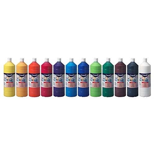Creall havo02099 12000 ml Sortiment Havo Dacta Farbe Poster Paint Set (12-teilig)