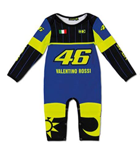 Valentino Rossi Collection Vr46 Classic Baby, Bleu ROI, 6 Mois