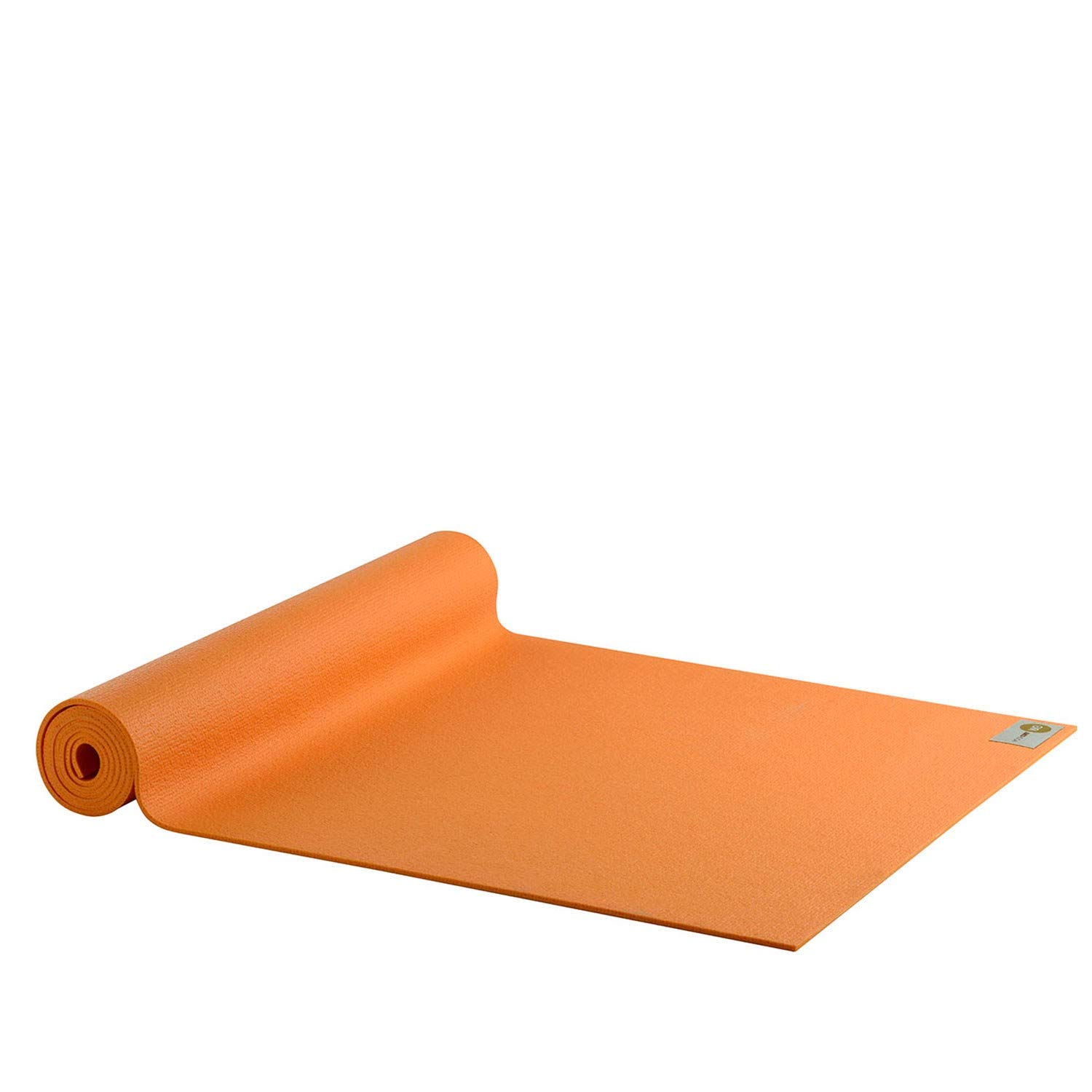 Yogamatte Studio extrabreit Gymnastikmatte orange Pilatesmatte 80x183cm