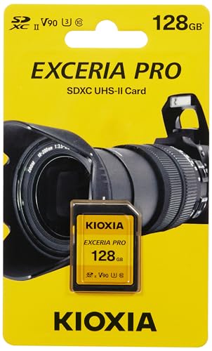 Kioxia EXCERIA PRO SD Card 128GB UHS-II V90