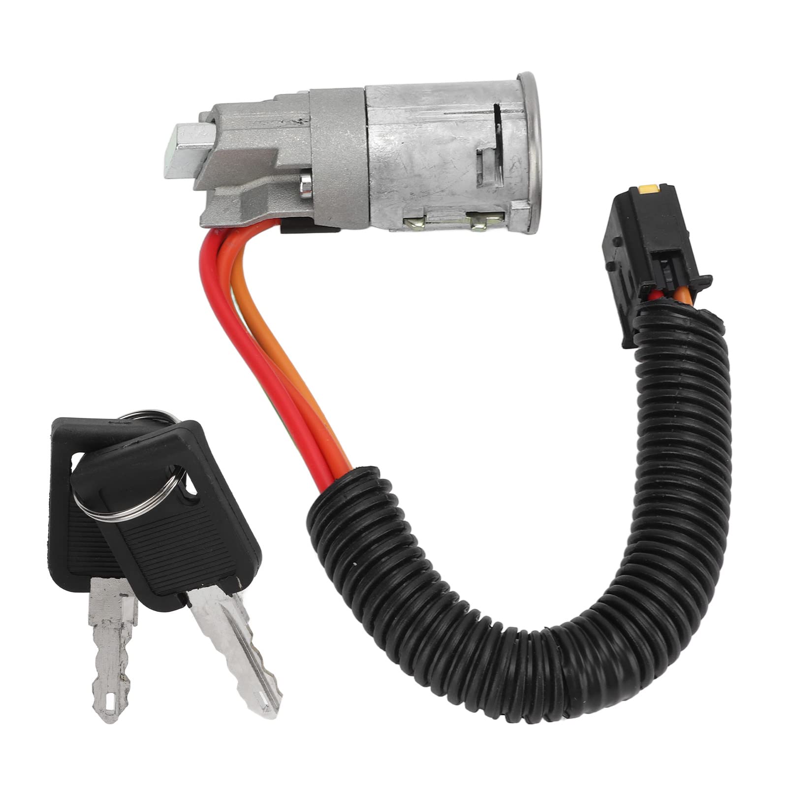 RYSH 7701471220, rostfreier Plug-and-Play-Zündschloss-Schlüsselsatz, verzinkt, Diebstahlschutz für Autos