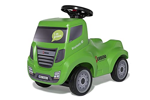 Ferbedo Truck Bio, mit Hupe und Anhängerkupplung grün