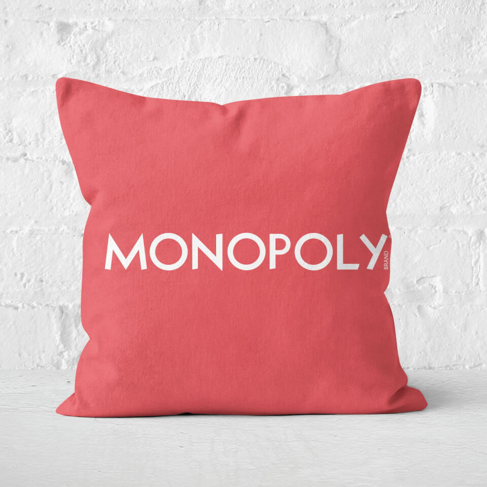 Monopoly Go Square Cushion - 50x50cm - Soft Touch