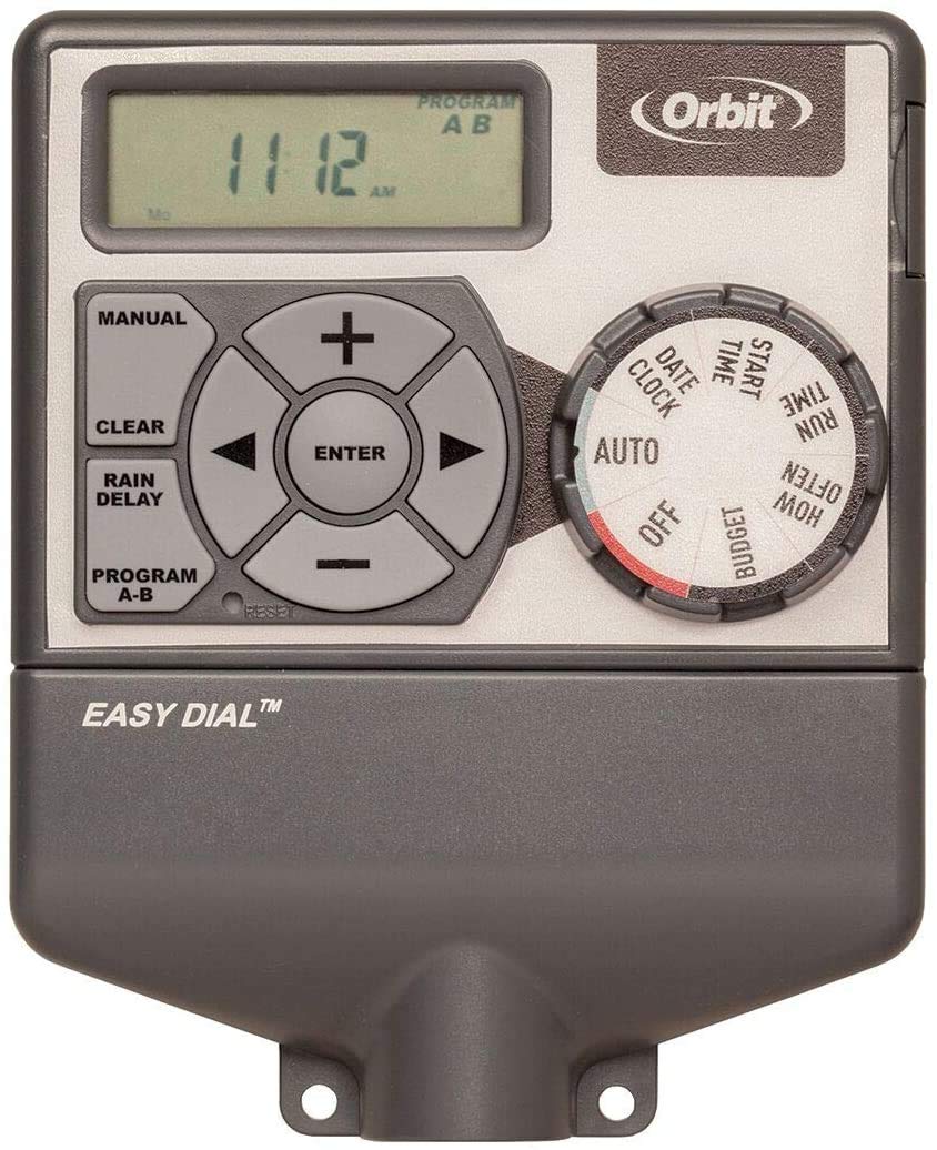Orbit 94884 Pocket Star Ultra Automatischer 4-Jahreszeiten-Timer für Innen-Sprinkler