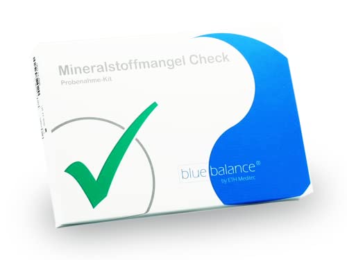 blue balance® Mineralstoffmangel Check - Probenahme-Kit, Selbsttest für Zuhause