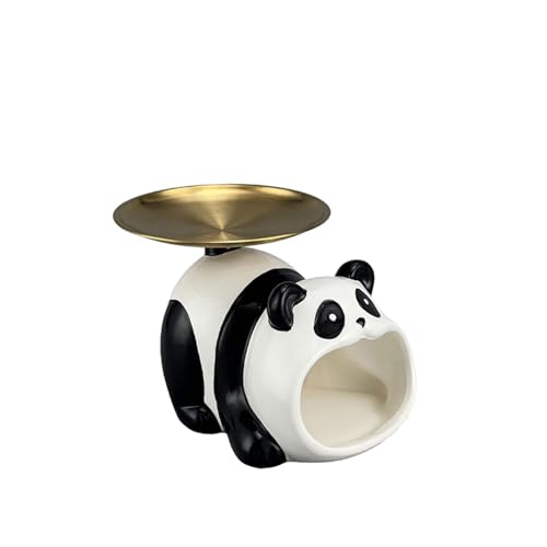 Seifenschale, kreative und niedliche Panda-Seifenaufbewahrungsbox aus Keramik. Geeignet für Schlafsäle, Badezimmer, Toiletten usw.