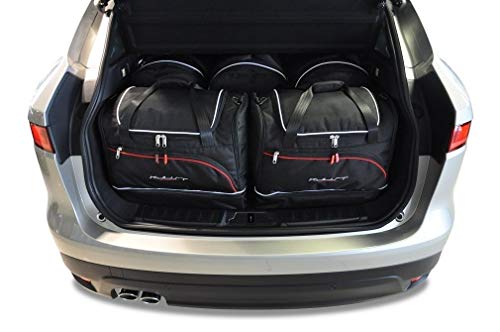 KJUST Dedizierte Reisetaschen Set 5 STK kompatibel mit Jaguar F-PACE X761 2015 -