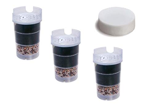 6-Monatspaket Filterkartuschen mit Microschwamm für Wasserfilter Acala Quell One/Swing/Sunny/Wasetto