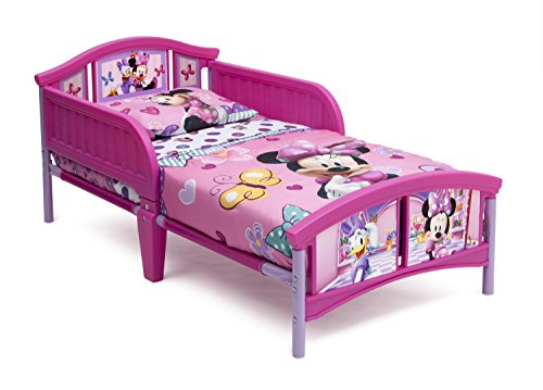 Delta Children Plastic Toddler Bed, Disney Minnie Mouse by Delta Children