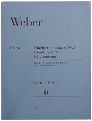 Konzert 1 F-Moll Op 73 Klar Orch. Klarinette, Klavier