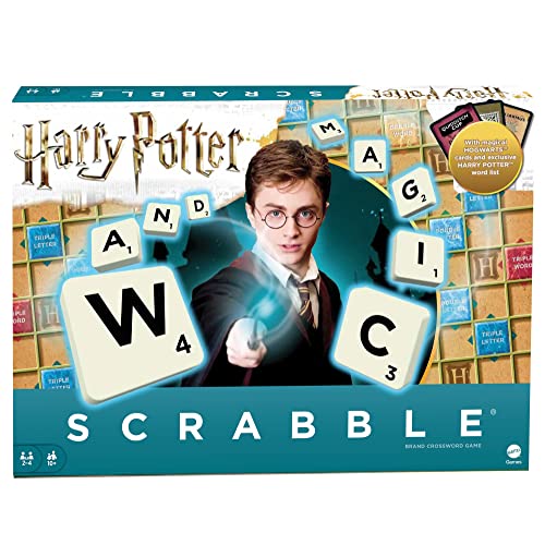Mattel Games DPR77 Scrabble Harry-Potter-Edition, Englische Version