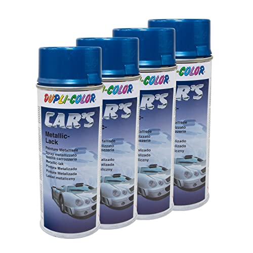 Lackspray Spraydose Sprühlack Cars Dupli Color 706837 blau azurblau metallic 4 X 400 ml