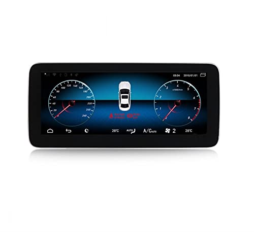 KOPHENIX 4G + 64G 12,5 "1920 * 720 Android 10 Auto Multimedia-Player for Mercedes Benz C-Klasse W205 GLC V. Klassenauto Radio. GPS Spieler (Color : N600 Plus 64G NTG5.0)