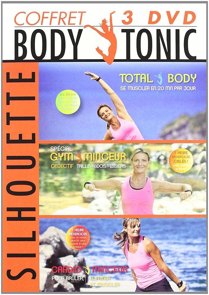 Coffret body tonic silhouette : total body ; gym minceur ; cardio minceur [FR Import]