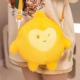 XYMJT Neue Kawaii Stern Plüsch Plüsch molliges Spielzeug Schlafkissen Sofa Kissen Mädchen Geburtstagsgeschenk 23cm 3