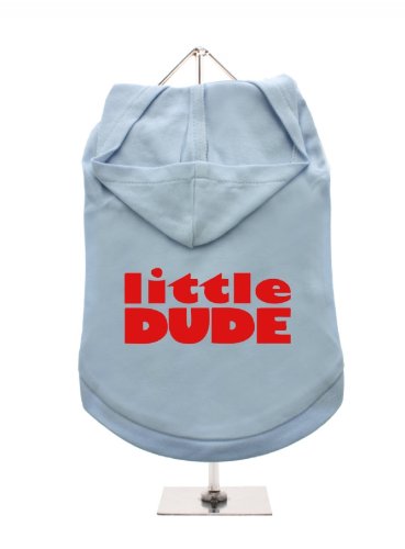 'UrbanPup Hunde-Hoodie "Little Dude Hoodie (blau/rot)
