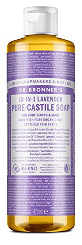 DR BRONNERS Lavender Castile Liquid Soap 472ml