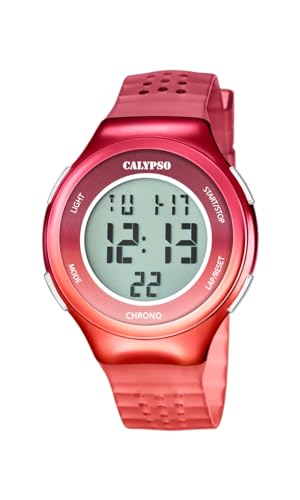 Calypso Unisex-Armbanduhr K5841, Rot Rosa