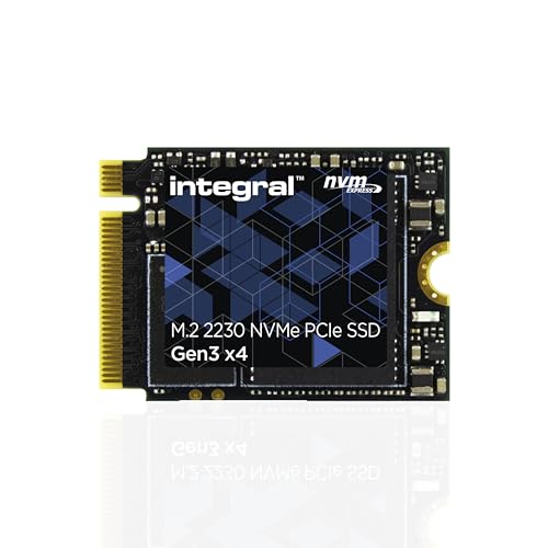 Integral 256 GB M.2 NVMe 2230 PCIe Gen3 x4 SSD - Lesegeschwindigkeit bis zu 3000 MB/s, Schreibgeschwindigkeit bis zu 1800 MB/s - Internes Solid State Drive. Valve Steam Deck, Microsoft Surface Pro, PC
