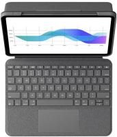 Logitech Folio Touch Tastatur und Foliohülle mit Trackpad grafit