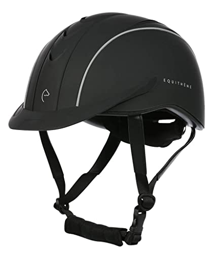 Equi-Theme/Equit'M 911420024 Compet Helm, Schwarz, Large/57-61 cm