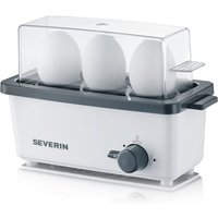 SEVERIN Eierkocher EK 3161, für 3 Eier, weiß/grau