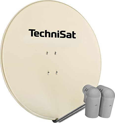 TechniSat gigatenne 850, beige (sat-antenne 85 cm mit 2 quattro-lnb)