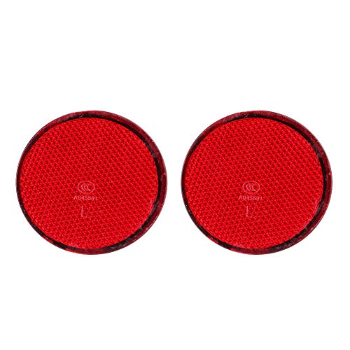 Heckstoßstangenreflektoren Rote Linse Links & Rechts 2 Stück 26561JE20A Passend für Qashqai 2007-2015