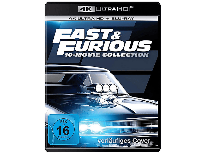 Fast & Furious - 10-Movie-Collection 4K Ultra HD Blu-ray
