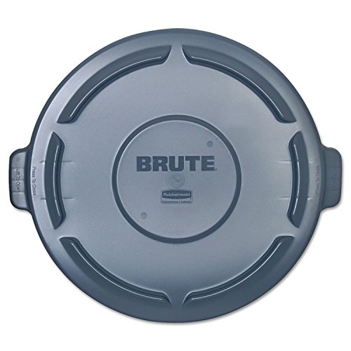 Rubbermaid Commercial Products BRUTE Lid Fits - Grey