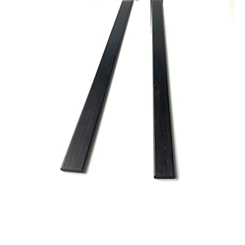 XMRISE Carbon Fiber Strips Flache Balken Stangen Blech Gürtel Teil Zubehör 4mm x 20mm x 500mm Überlegene Qualität