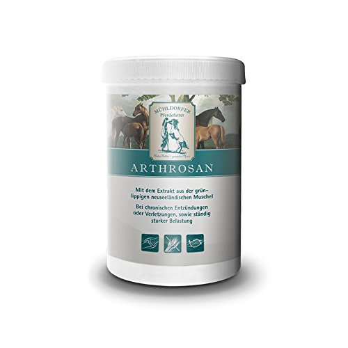 Mühldorfer Arthrosupra, 750 g, unterstützt den Bewegungsapparat bei Belastung oder Arthrose, Erhalt der Beweglichkeit, getreidefrei, Ergänzungsfutter für Pferde und Ponys