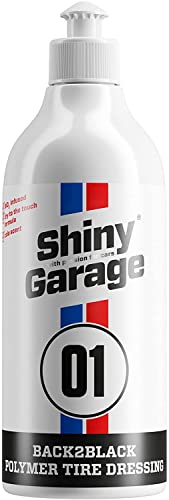 Shiny Garage Reifenpflege Auto “Back2Black” 1 l - Reifenglanz - Motorrad und Auto Zubehör für Reifen Glanz - Wirksam Autoreifen Cleaning