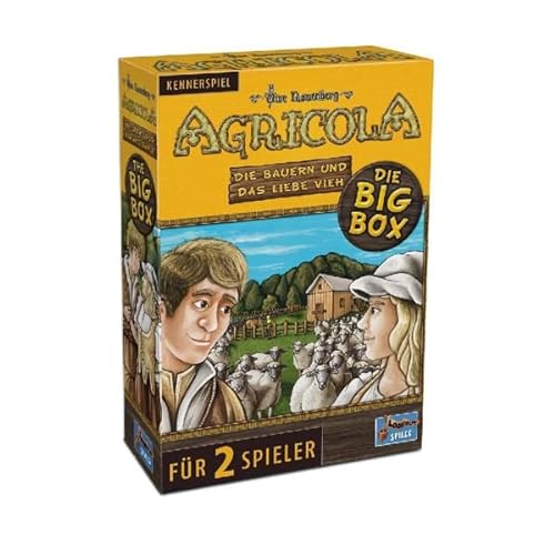 Lookout Games 22160054 - Agricola: Die Bauern und das Liebe Vieh - Bigbox, 2 Spieler, 10 Jahren (DE-Ausgabe)